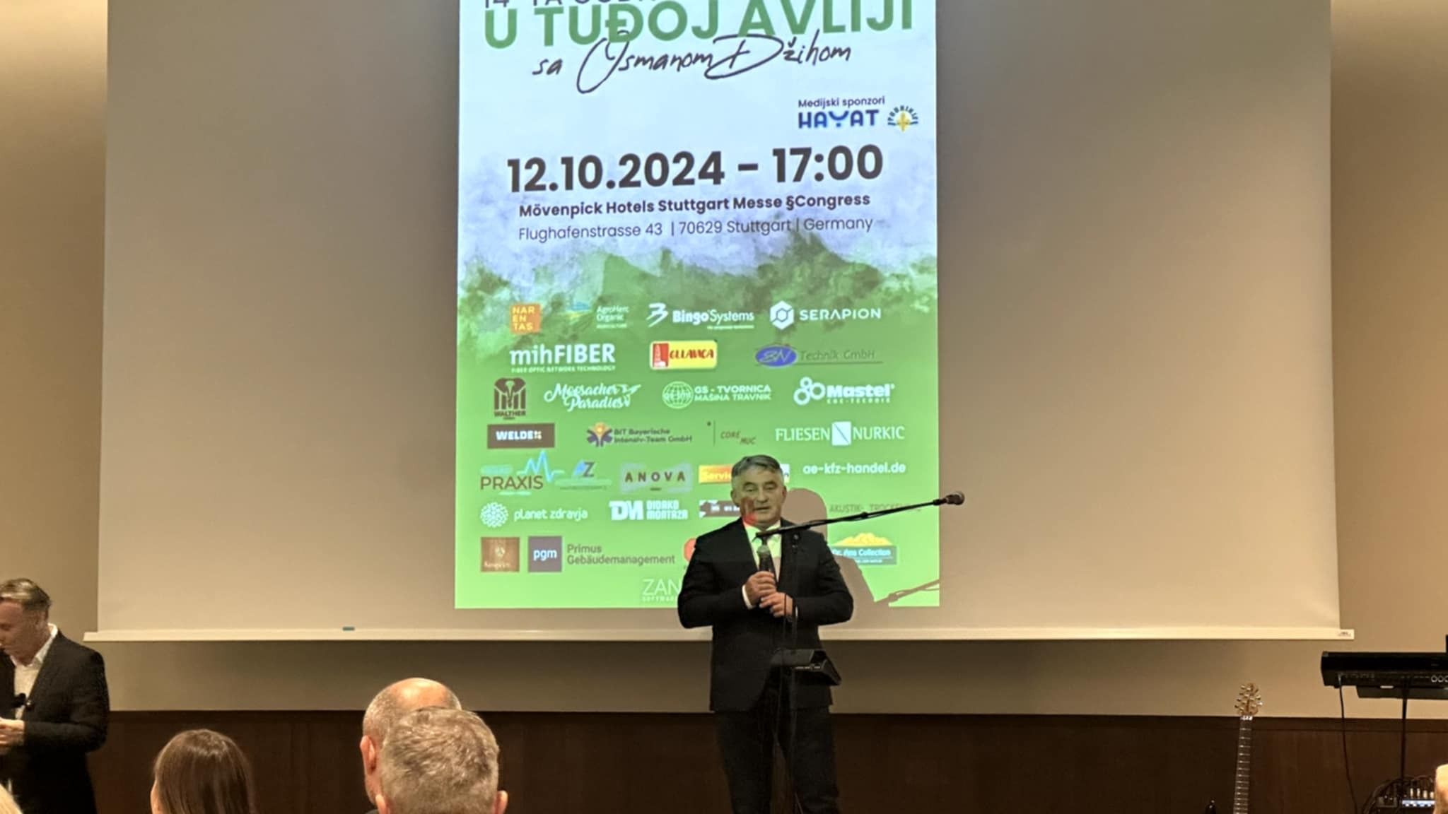 Osman Džiho i emisija "U tuđoj avliji' večeras u Stuttgartu obilježavaju 14 godina uspješnog rada.
