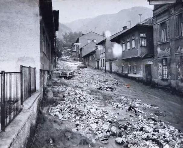 Velika poplava Bistričkog potoka iz 1987. godine                                                                          