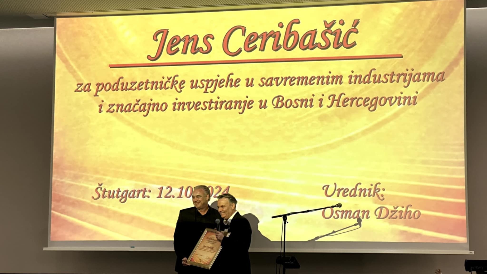 Osman Džiho i emisija "U tuđoj avliji' večeras u Stuttgartu obilježavaju 14 godina uspješnog rada.
