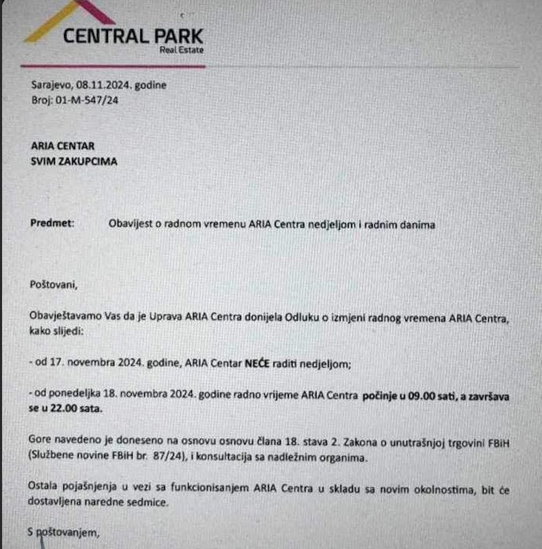 Ovo je tek početak. Mikro i male trgovine već najavljuju otkaze. Neka nama populizma, lobiranja i opšteg nepoznavanja ekonomije - napisao je Čavalić