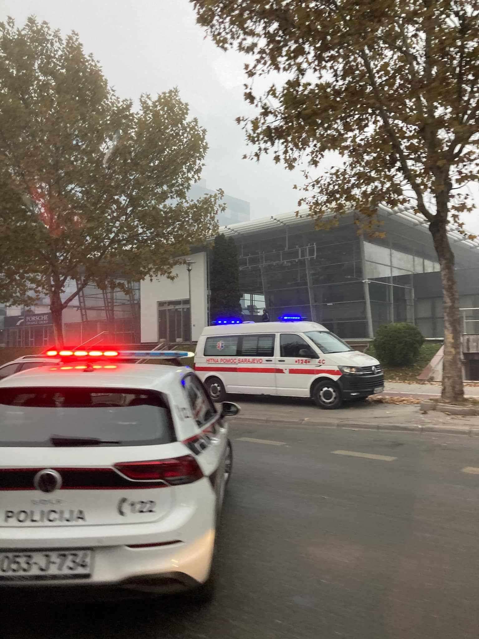 Sudar u Sarajevu, stigla i Hitna pomoć: Stvorile se velike gužve