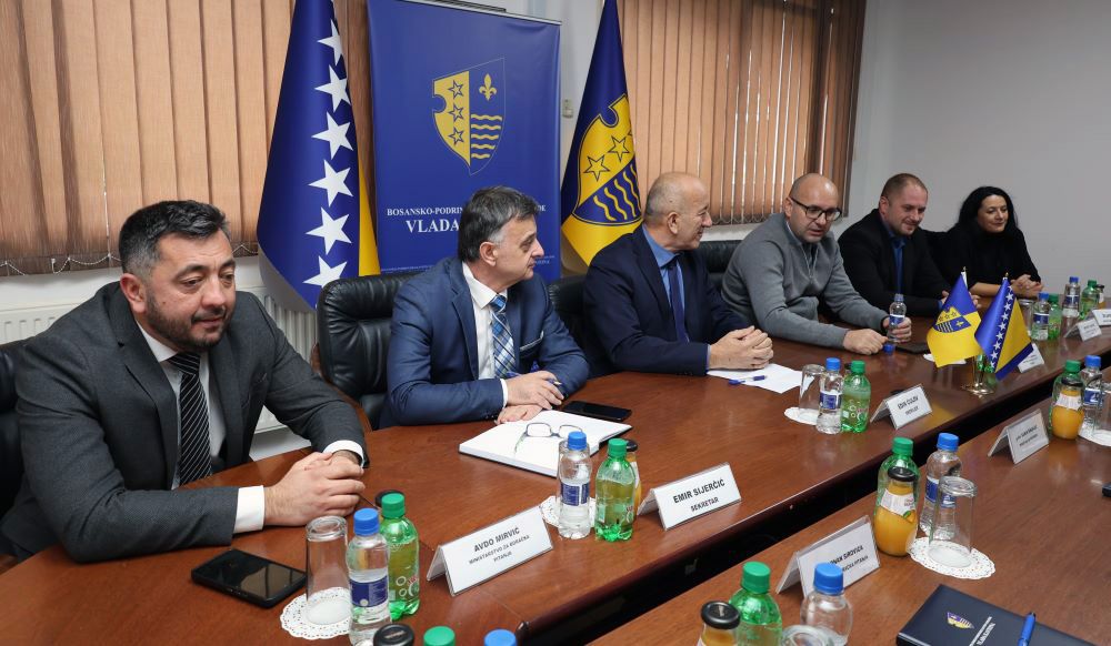 Ova posjeta nastavak je saradnje započete posjetom delegacije Vlade BPK Goražde Zeničko-dobojskom kantonu u septembru prošle godine