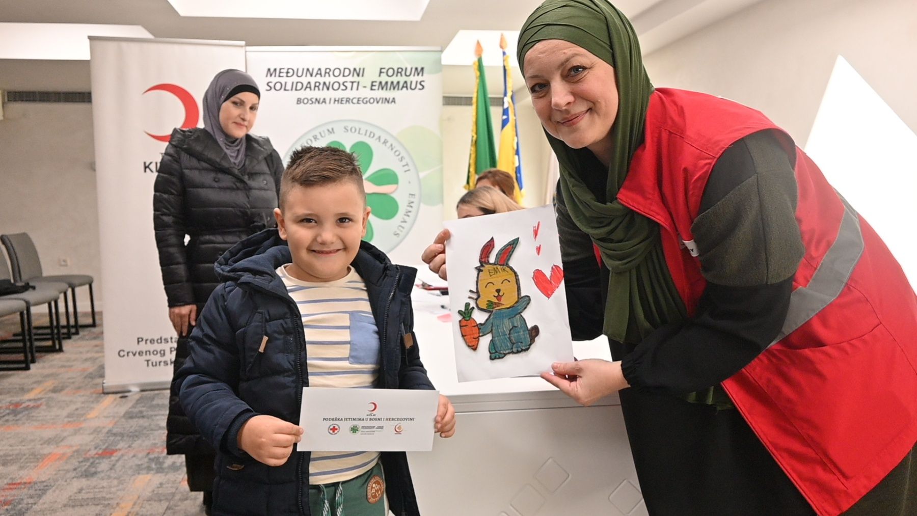 MFS-EMMAUS u saradnji sa Crvenim polumjesecom Turske započeo podjelu 500 vaučera za jetime širom BiH