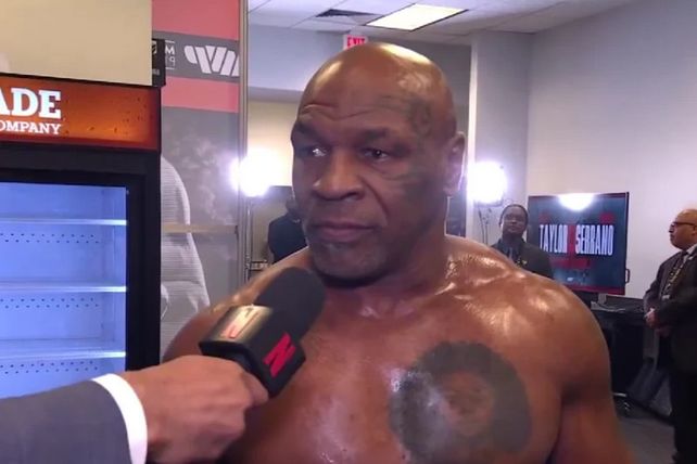 Prijenos borbe radila je poznata streaming platforma Netflix, za koji je Tyson dao kratki intervju i prije borbe