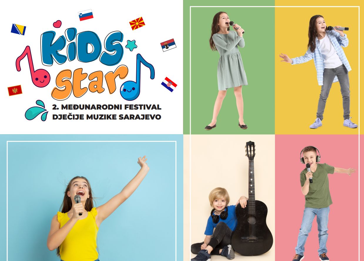 Stiže 2. Sarajevo 'Kids Star' festival: Slavi muzičke talente iz BiH i regije