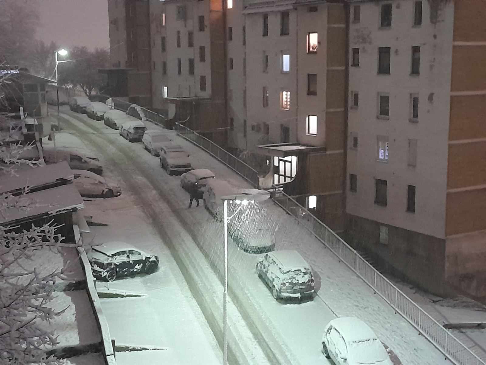 Mnoge građane, a posebno one najmlađe, snježne pahulje su obradovale, pa su požurili da se prepuste zimskim radostima. 