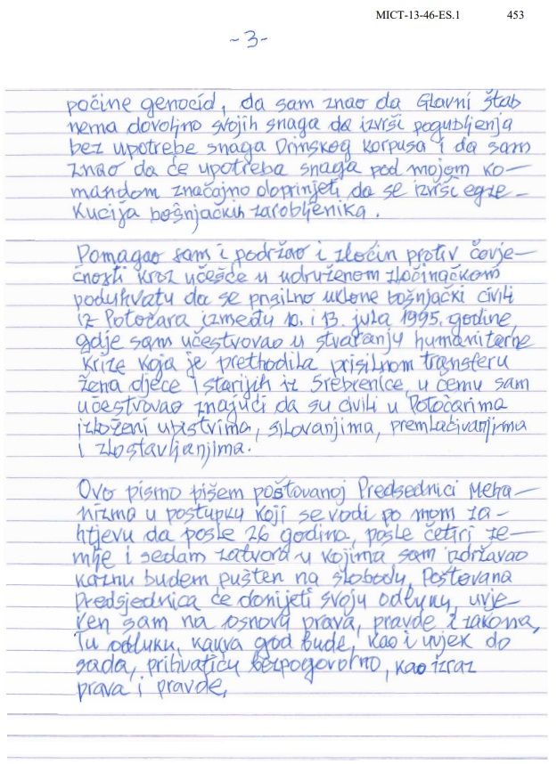 Mladićev saradnik priznao genocid: I ja bih glasao za Rezoluciju, molim se za žrtve svaki dan