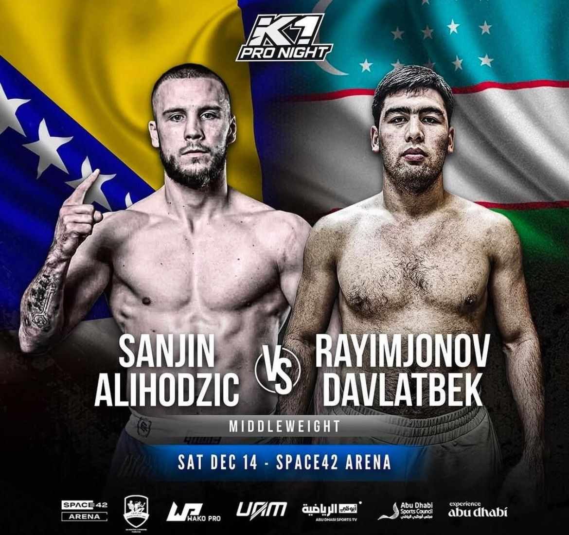 Na manifestaciji u državi poput UAE koja polako postaje domaćin i centar svih eminentnih borilačkih organizacija