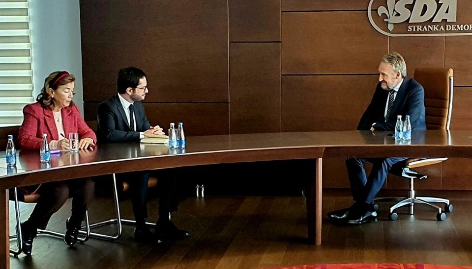 Izetbegović se sastao sa ambasadorom Francuske: Razgovarali o evropskom putu BiH i reformama