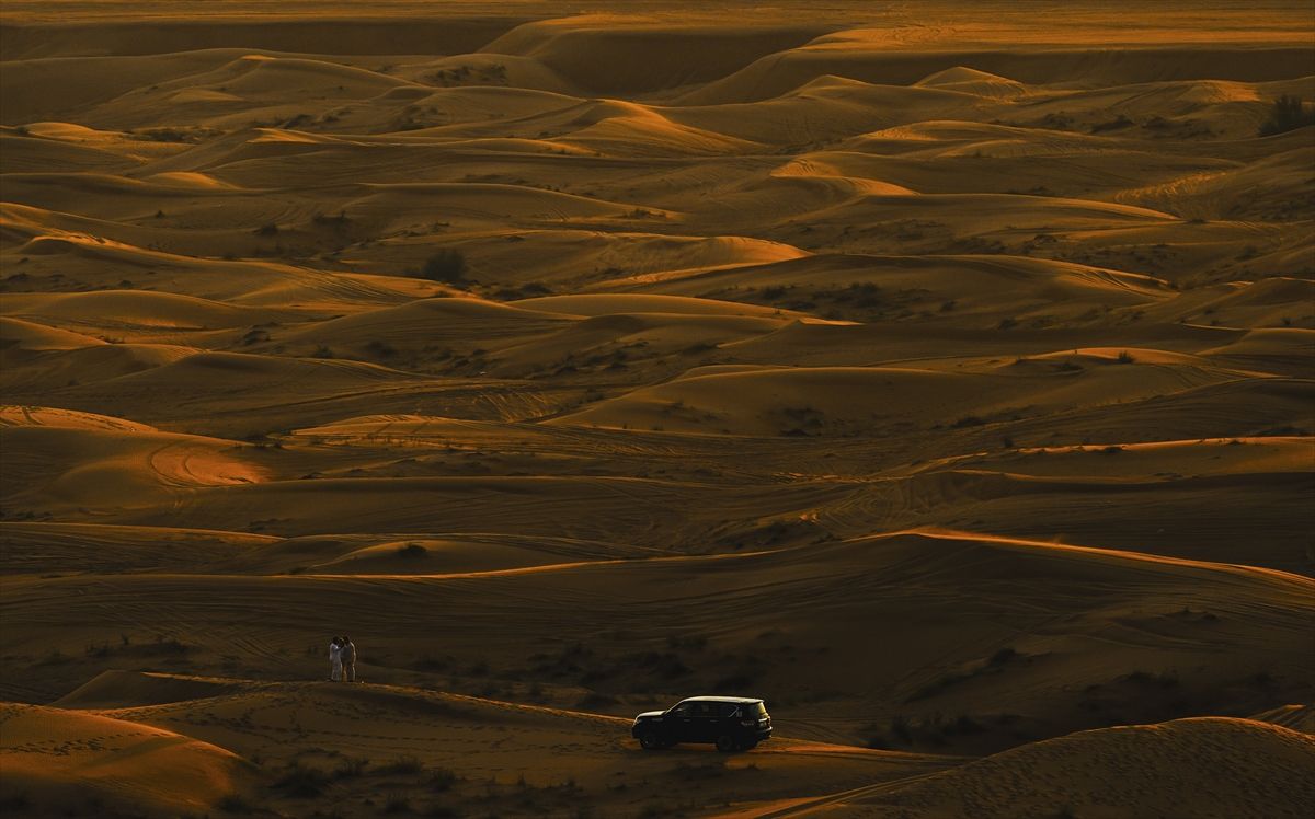 U pustinjskim safarijima, posebno u pješčanim dinama, preferira se putovanje terenskim vozilima