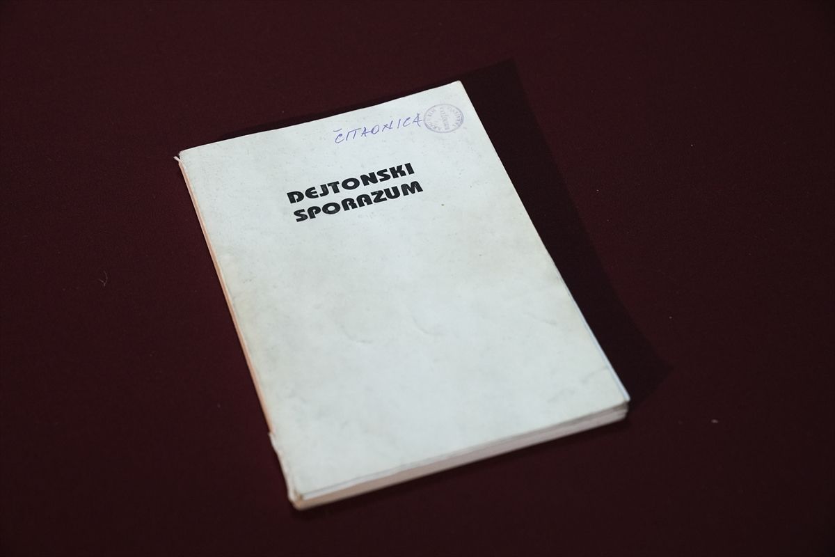 Dejtonski mirovni sporazum: "Izgubljeni" original, primjerak ovjerene kopije u Predsjedništvu BiH