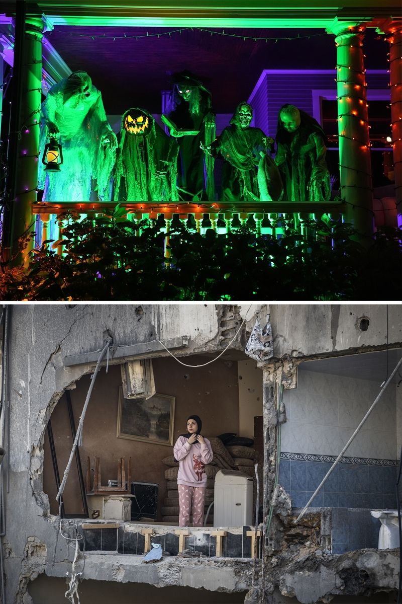 Galerija fotografija Anadolije na kojima se u jednom dijelu mogu vidjeti događaji iz zapadnog svijeta u ovoj godini, a u drugom dijelu razaranja, smrti i humani