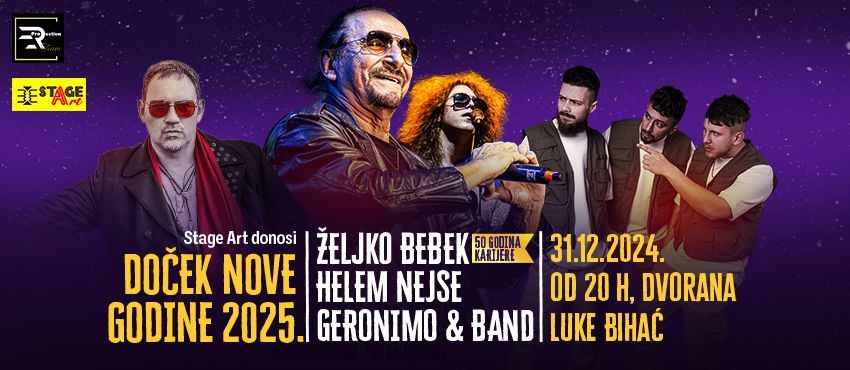 Legendarni Željko Bebek obilježava 50 godina karijere i svi gosti će zasigurno uživati u njegovim bezvremenskih hitovima