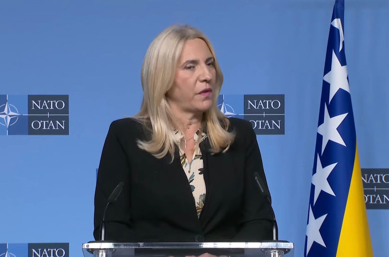 Cvijanović: Zahvalni smo NATO-u na podršci koju nam je pružao tokom godina