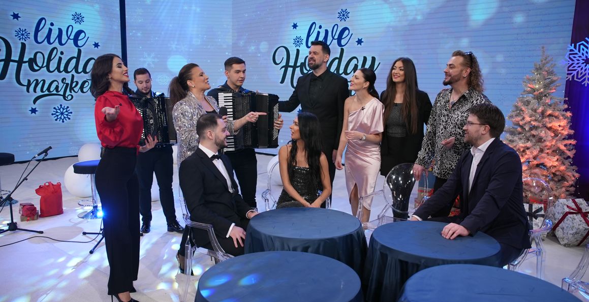 Haruna, Maja, Džejla i Emir odlično su raspoloženi i danas, i čekaju vas u novom izdanju „Live Holiday marketa“.