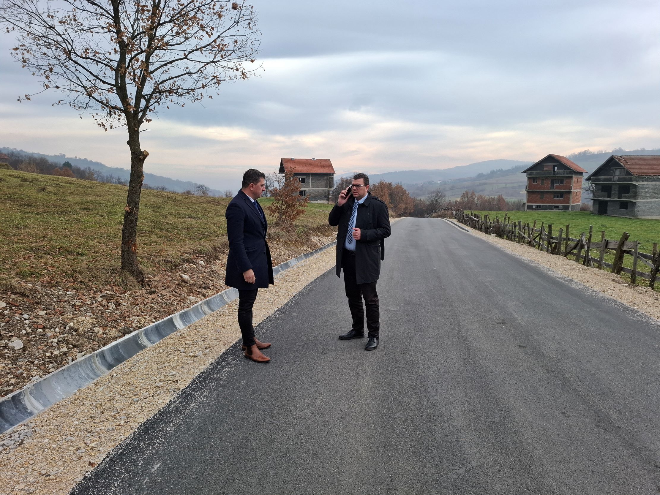 Dionicu je obišao ministar za prostorno uređenje, promet i komunikacije i zaštitu okoline Adnana Šabani