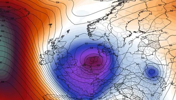Zahvaljujući velikom bloku "High" koji se razvija iznad Atlantika, vjetrovi će skrenuti na sjever i potisnuti hladnije vazdušne mase u zapadnu i centralnu Evropu