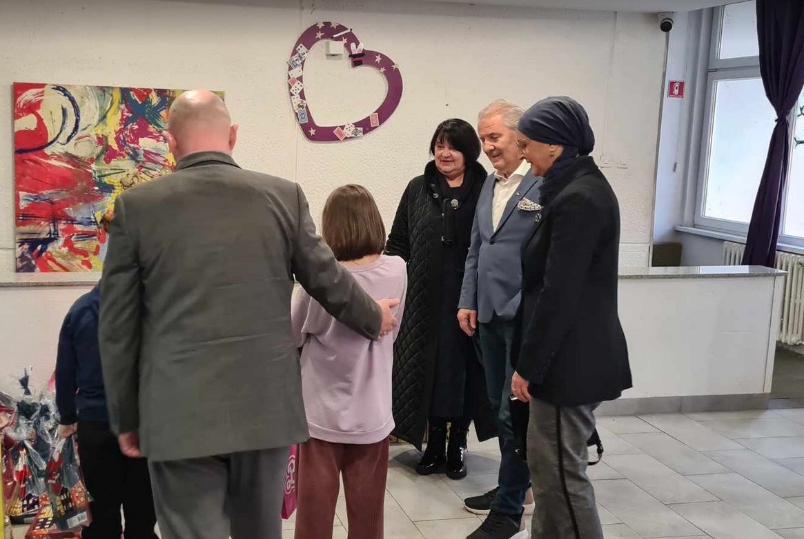 Posjeta ima za cilj pružanje podrške i jačanje solidarnosti prema djeci koja odrastaju bez roditeljskog staranja