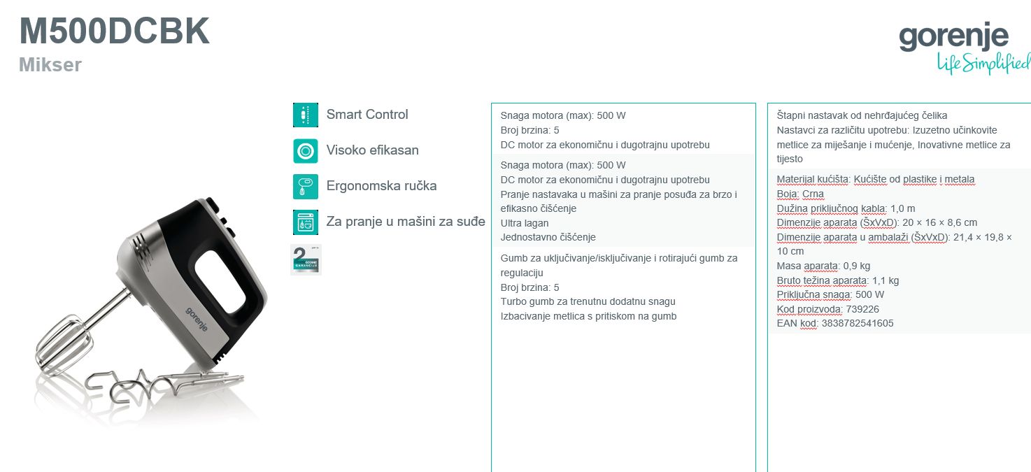 Mirela Kondo dobila poklon od Gorenja: Odgovorite na naše pitanje! Možda ste vi danas sretnik