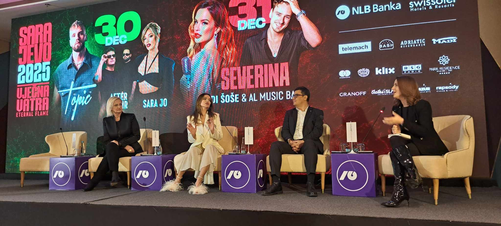 Severina spremna za novogodišnji nastup: Radujem se, Sarajevo mi je kao i moj Split