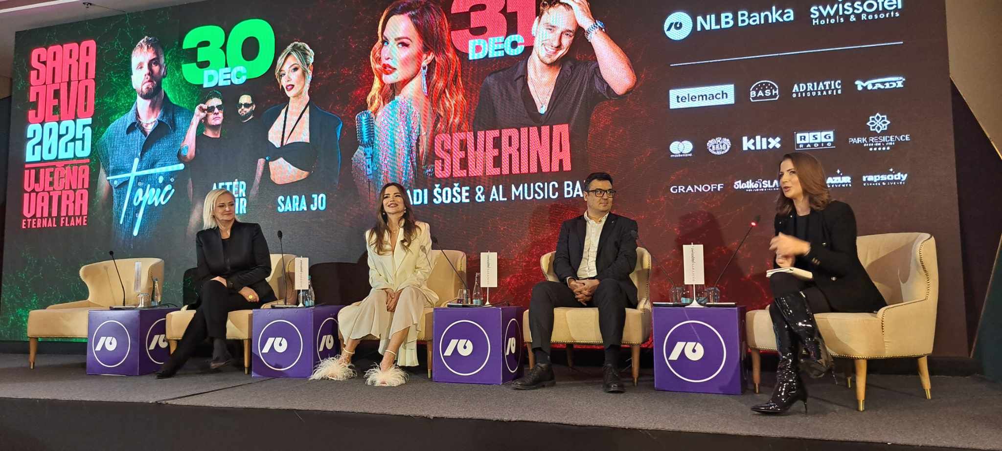 Severina spremna za novogodišnji nastup: Radujem se, Sarajevo mi je kao i moj Split