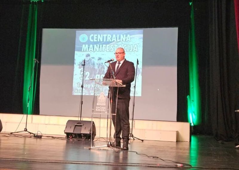 Delegacija ZDK na obilježavanju 32. godišnjice formiranja Trećeg korpusa