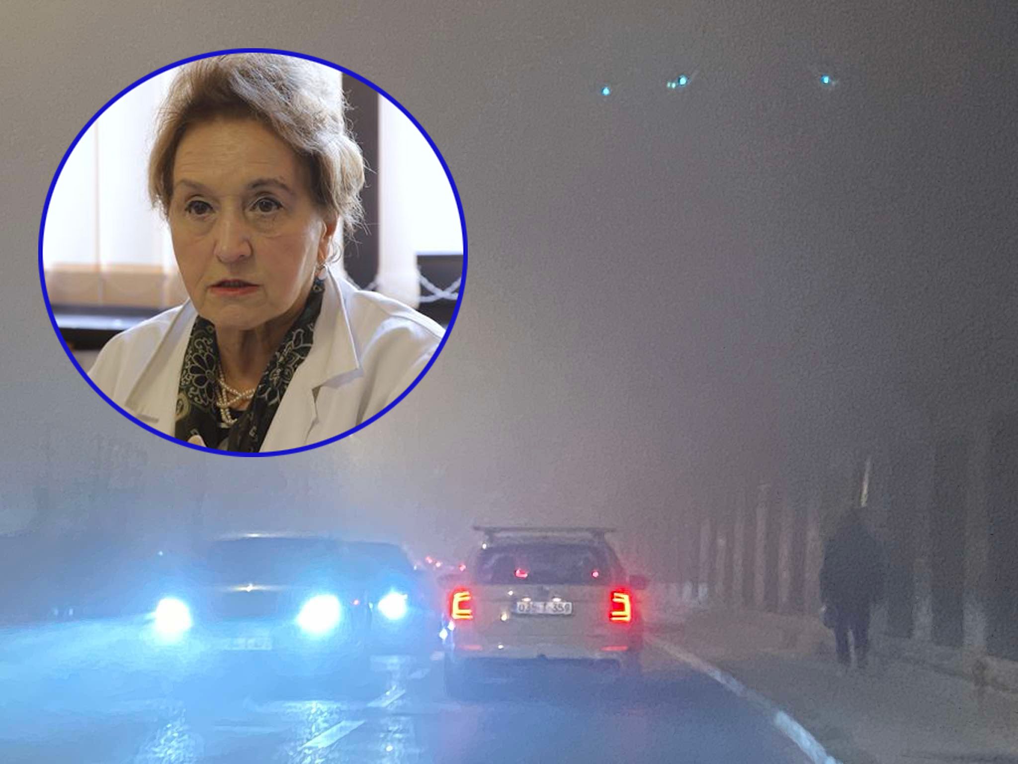 Dizdarević navodi da kada pacijenti dolaze, ljekari više nisu sigurni da li su u prehladnom stanju, ili je to stanje zbog zagađenosti vazduha. 