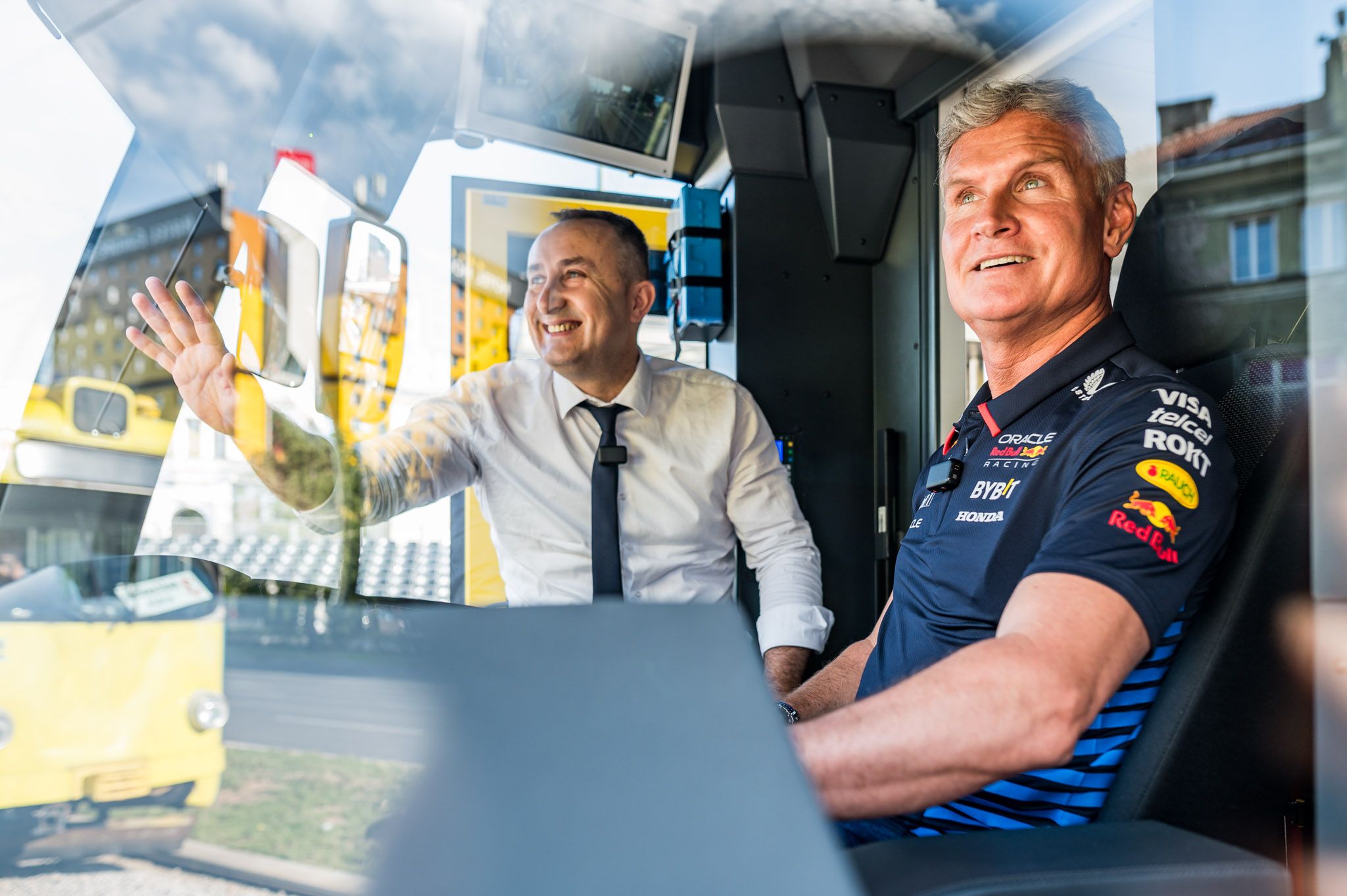 Coulthard je u glavni grad BiH doputovao kako bi nastupio na spektakularnom događaju Red Bull Showrun