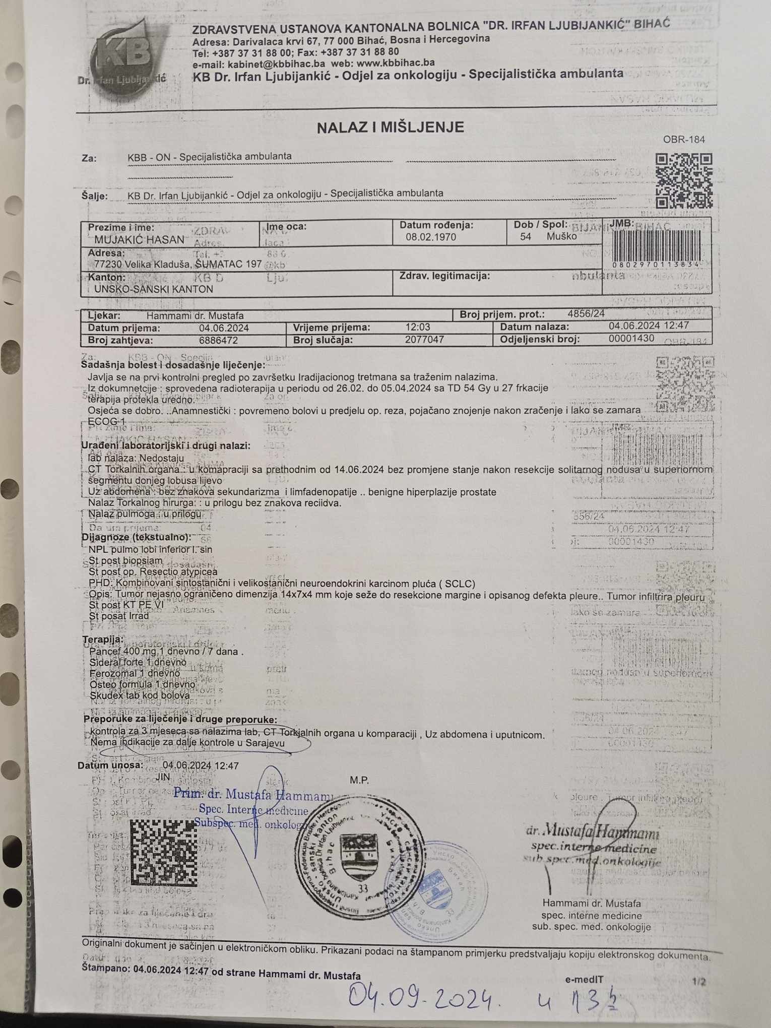 Vodi brigu i o supruzi koja je već sedam godina slijepa