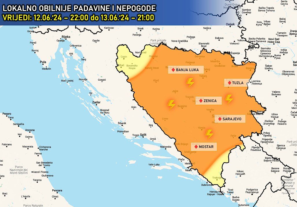 Stabilizira se: Pročitajte najnoviju vremensku prognozu