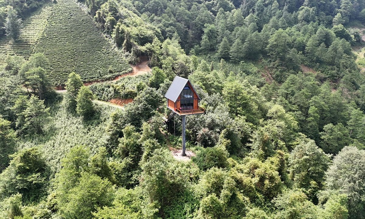 Za porodicu izgradio drvenu kuću na dva sprata