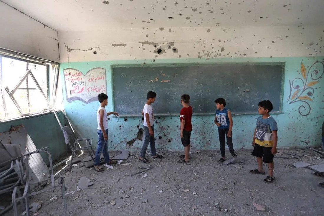 Aktivnosti igre i učenja koje pružaju timovi UNRWA ključne su u pripremi djece da se vrate u školu