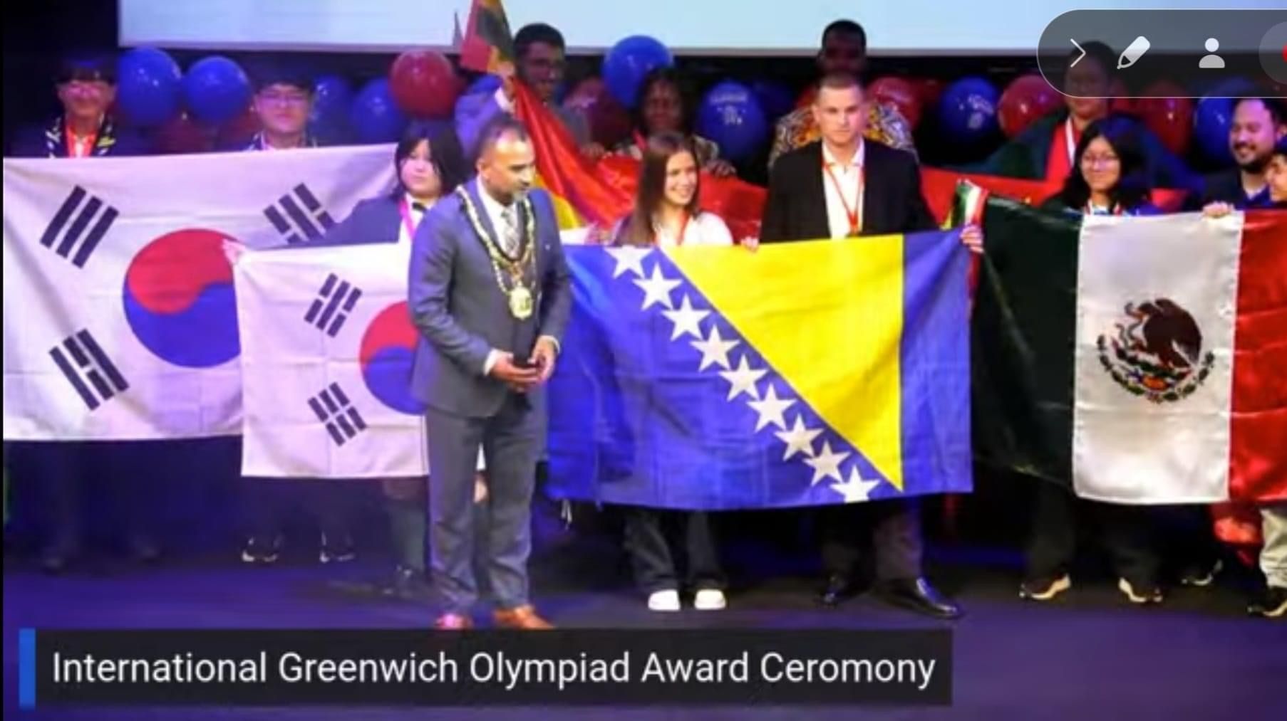 Osvojili su zlatnu medalju za petominutni film na internacionalnom takmičenju u Ujedinjenom Kraljevstvu