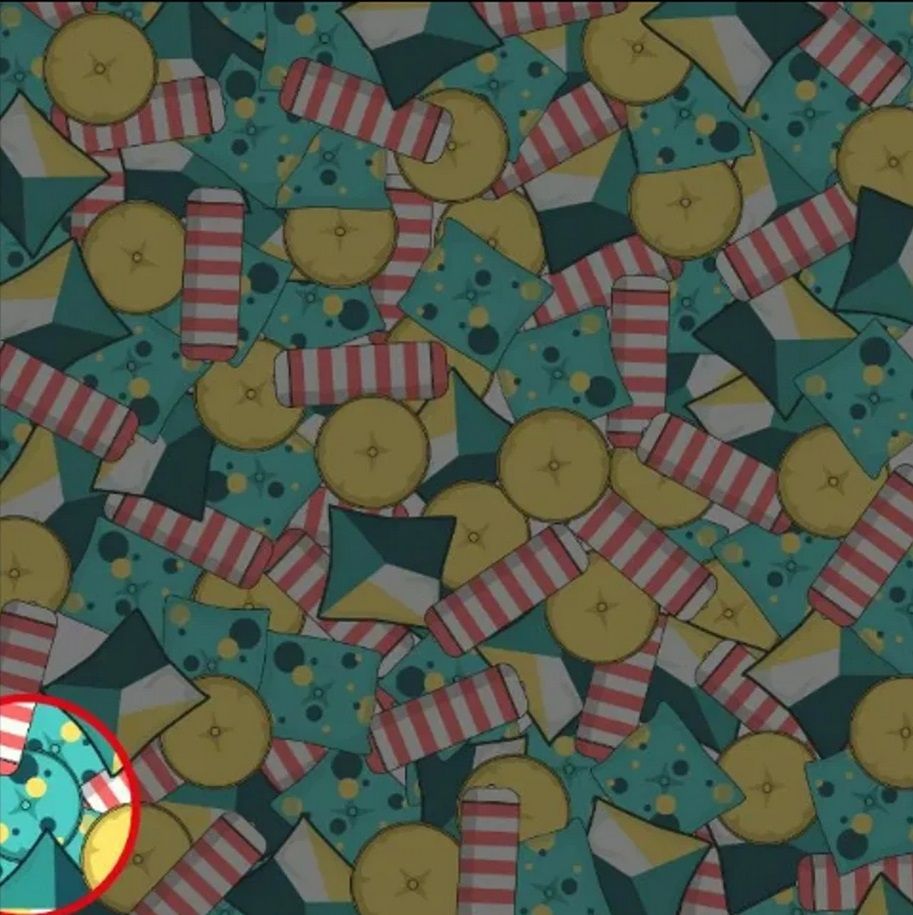 Autori ilustracije tvrde da više od 70 posto ljudi ne može pronaći taj jedan jastuk