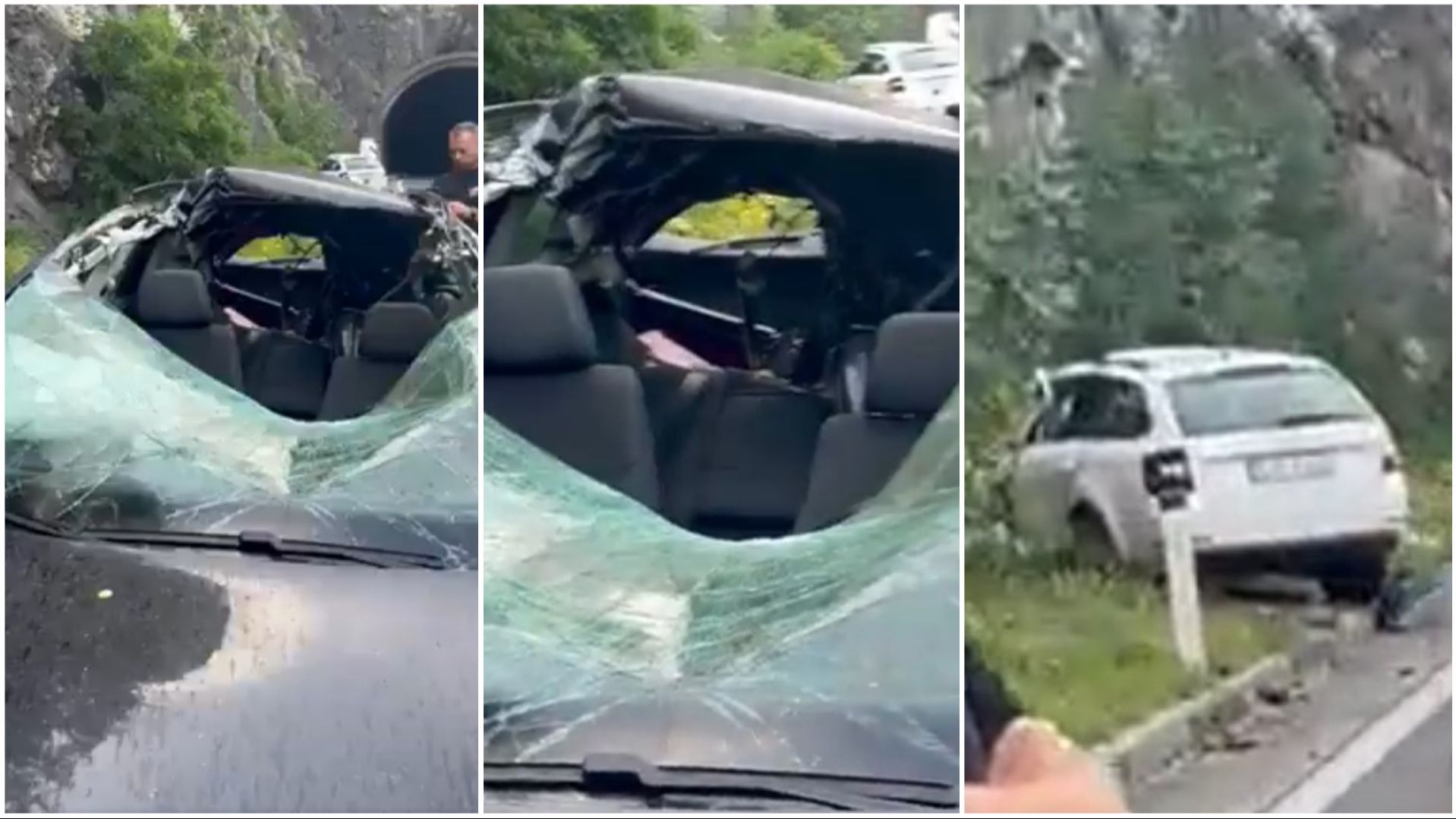 Nesreća se dogodila u 7.10 sati kada su se sudarila dva automobila i teretno vozilo koje se zapalilo, vjerovatno uslijed sudara.