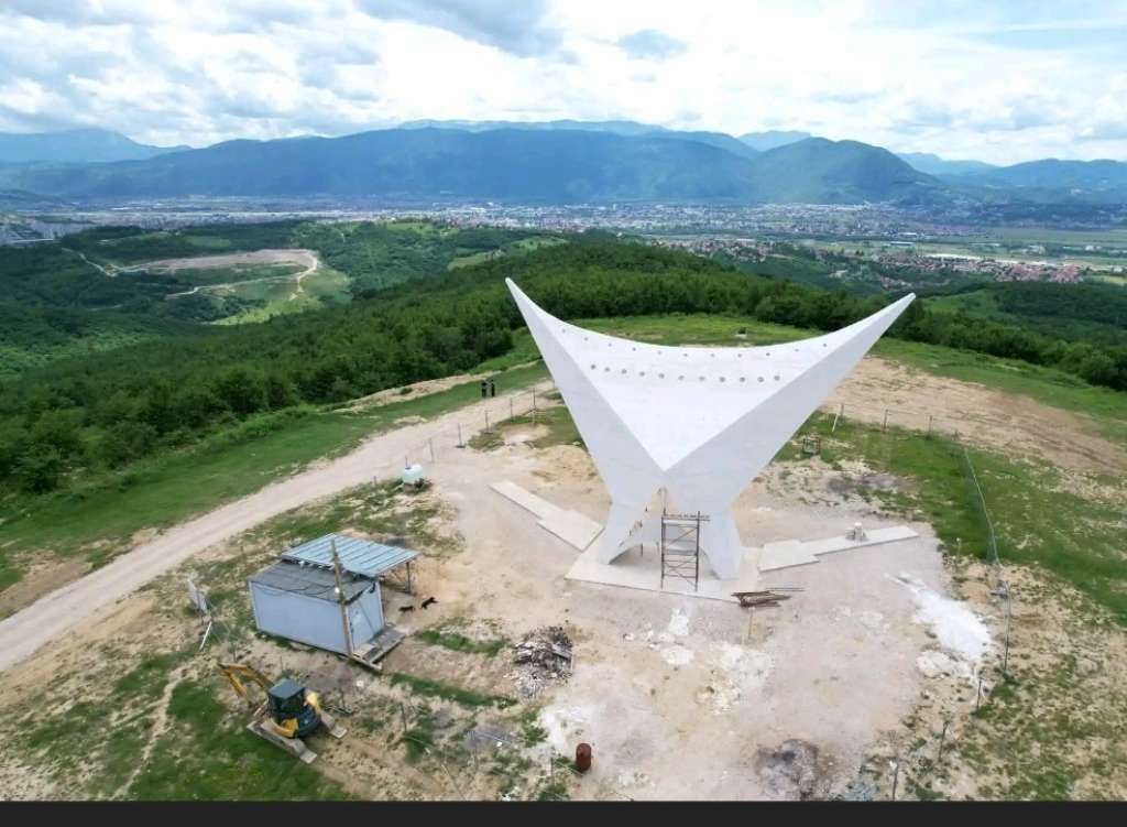 Spomenik će biti osvijetljen i vidljiv sa brojnih lokacija u Sarajevu