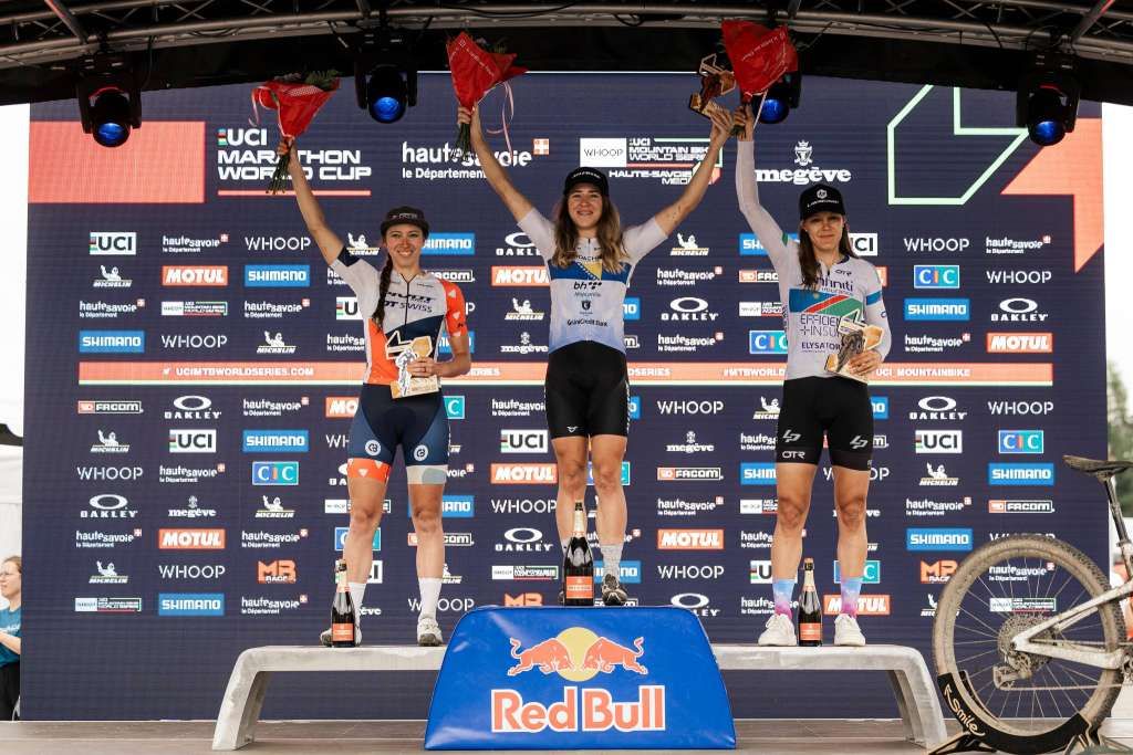 Njemčević je pobjedom upisala 250 UCI bodova i preuzela majicu lidera Svjetske serije