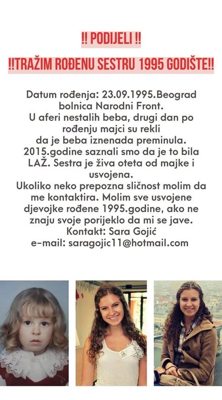 Majci su u porodilištu rekli da joj je beba umrla, 20 godina kasnije saznali su šokantnu i