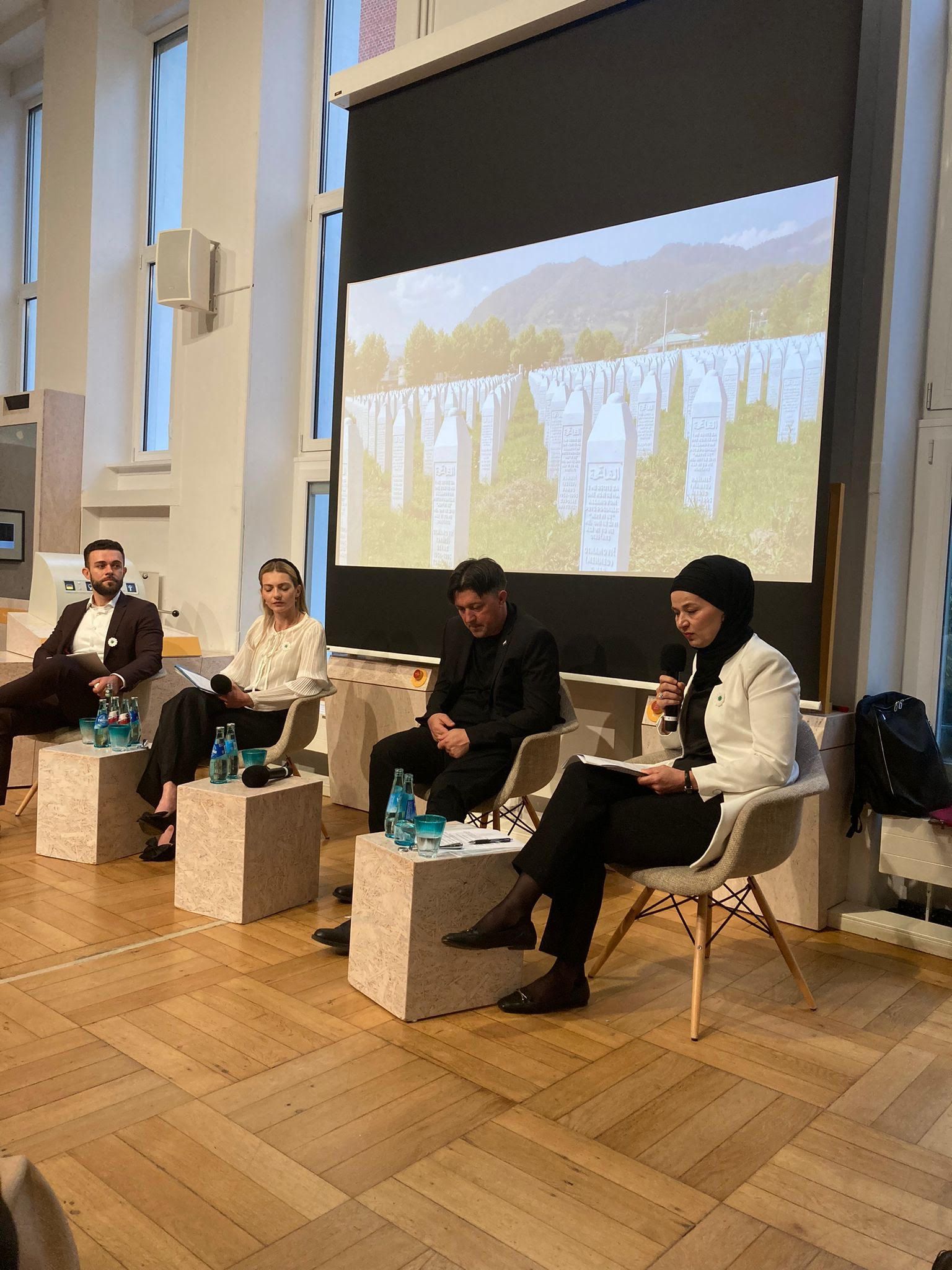 Ovi događaji, u okviru projekta The World Remembers Srebrenica, održani su u tri njemačka grada: Berlinu, Frankfurtu i Saarbrückenu, od 4. do 6. juna 2024. godine