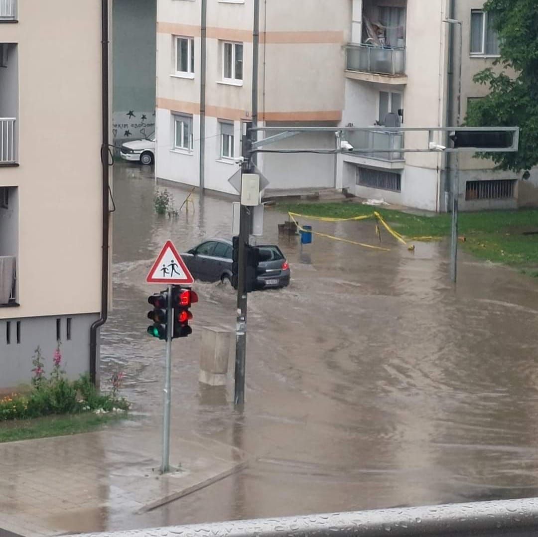 Ulice bh. grada pod vodom, novo nevrijeme - isti problemi