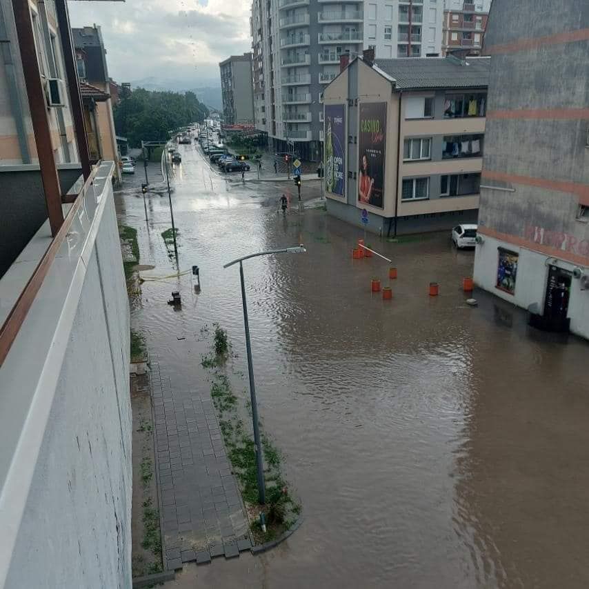 Ulice bh. grada pod vodom, novo nevrijeme - isti problemi