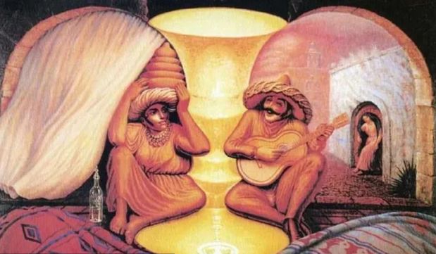 Ova slika koju je podijelio The Minds Journal može se isprva činiti očitom, ali zapravo postoji nekoliko različitih slika koje biste mogli primijetiti