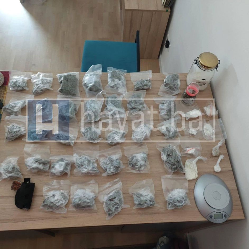 Pogledajte šta je sarajevska policija pronašla tokom pretresa u akciji 'Rapid'