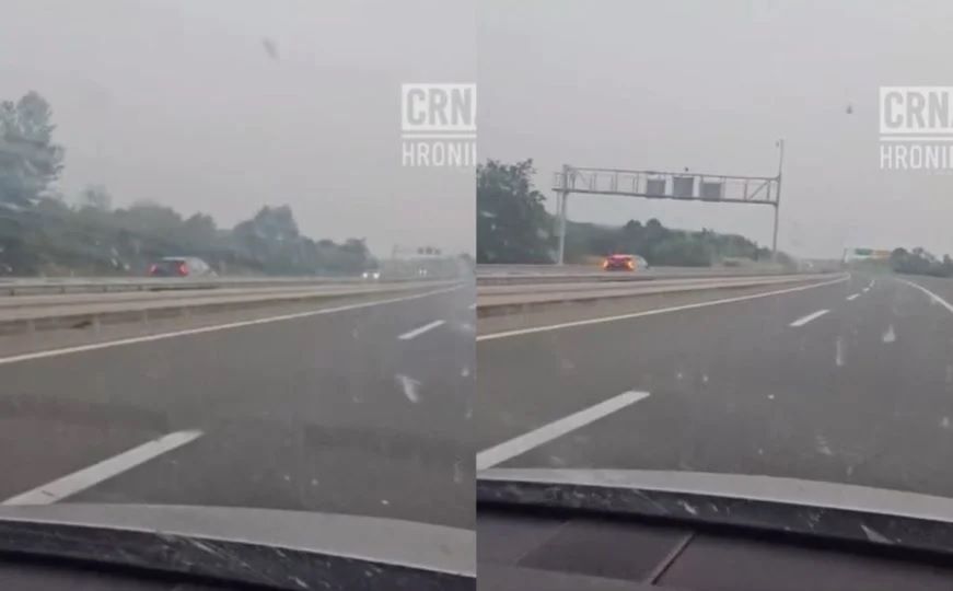 Srećom, u ovoj opasnoj situaciji niko nije povrijeđen.