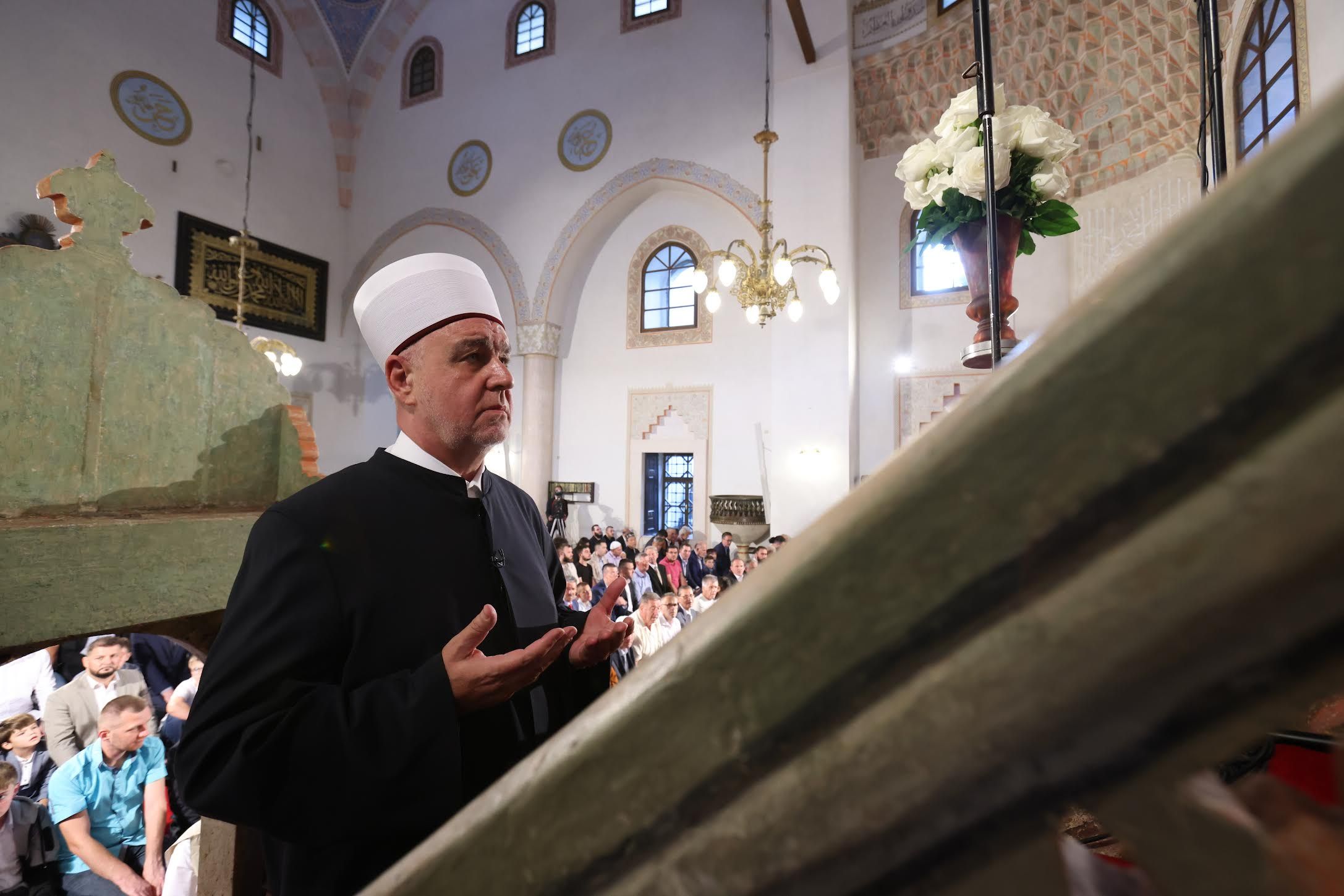 Centralna bajramska svečanost Rijaseta Islamske zajednice održana je u Gazi Husrev-begovoj džamiji u Sarajevu