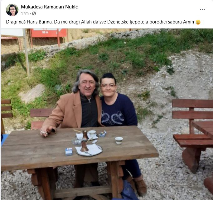 Bh. javnost potresla je informacija da je preminuo velikan bh. glumišta Haris Burina. 