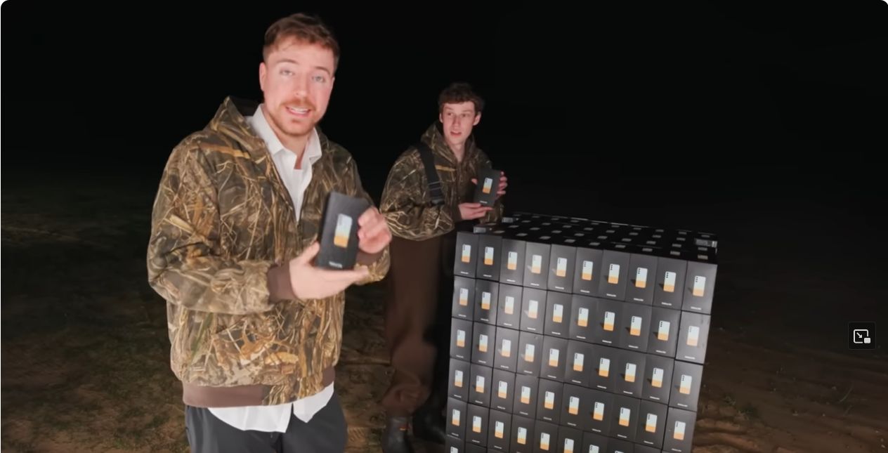 Kroz skoro 800 videosnimaka MrBeast je stekao slavu vratolomijama               