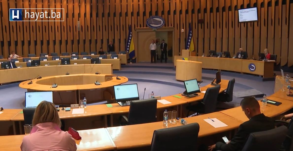 Nastavak sjednice od 18-og marta nije održan jer nije bilo kvoruma                                                          