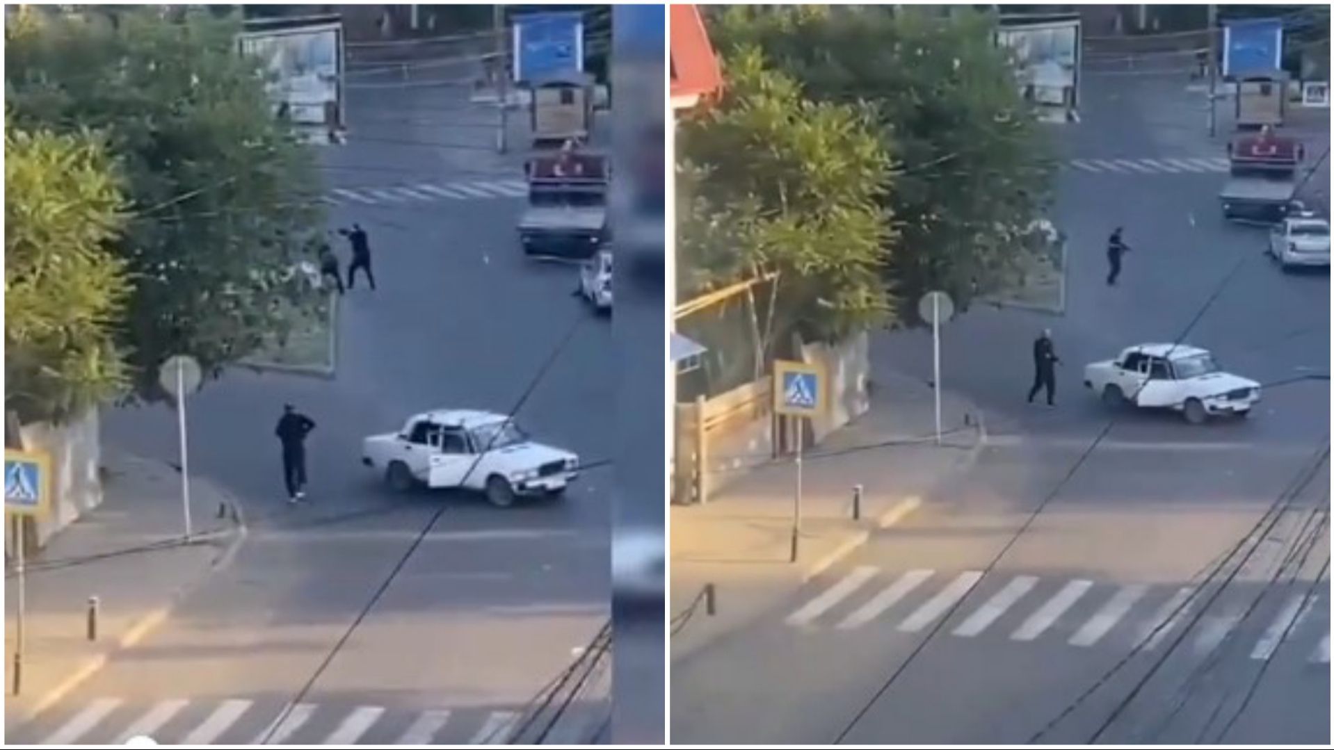 Do razmjene vatre došlo je i u pravoslavnoj crkvi u gradu, koja je pod zaštitom UNESCO-a.