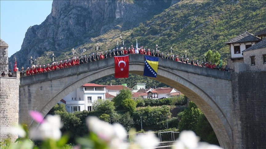 Vojni orkestar Mehter boravi u posjeti Bosni i Hercegovini u povodu ovogodišnje vjersko-kulturne manifestacije "514. dani Ajvatovice"